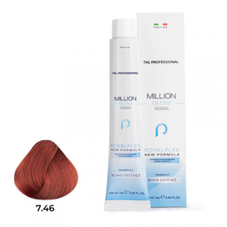 TNL, Крем-краска для волос Million Gloss 7.46