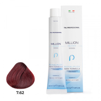 TNL, Крем-краска для волос Million Gloss 7.62