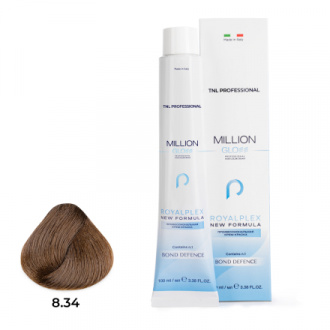 TNL, Крем-краска для волос Million Gloss 8.34
