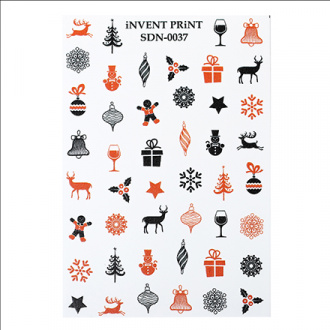 iNVENT PRiNT, Слайдер-дизайн «Новый год. Зима. Снежинки» №SDN-75