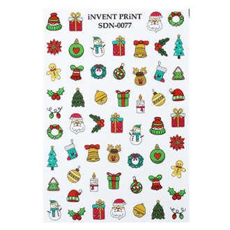 iNVENT PRiNT, Слайдер-дизайн «Новый год. Зима. Рождество. Подарки» №SDN-77