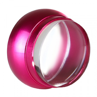 iNVENT PRiNT, Металлический штамп для стемпинга + скрапер, розовый