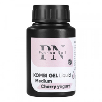 Patrisa Nail, Kombi Gel Liquid Medium Cherry Yogurt, 30 мл