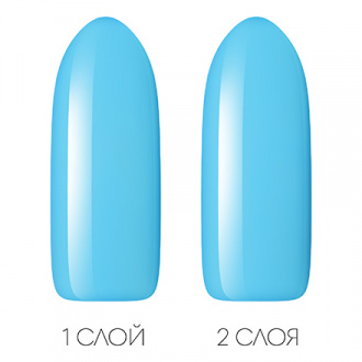 INOX nail professional, Гель-лак №050, Голубой артишок