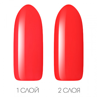 INOX nail professional, Гель-лак №170, Гибискус