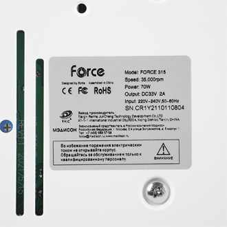 Force Nails, Аппарат Force 315/119, без педали, серый