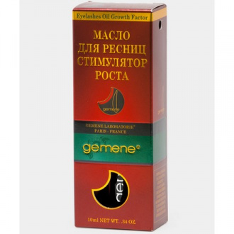 Gemene, Масло для ресниц «Стимулятор роста», 10 мл
