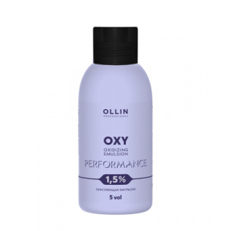 OLLIN, Окисляющая эмульсия Performance OXY Мини 5 Vol/1,5%, 90 мл