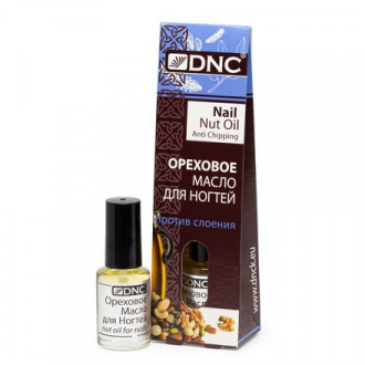 DNC, Ореховое масло для ногтей Anti Chipping, 6 мл