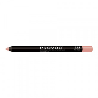 Provoc, Гелевая подводка-карандаш для губ №211, Pink Haze, цвет идеально-нюдовый