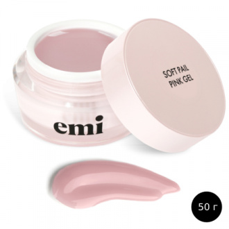 EMI, Гель моделирующий Soft Pale Pink, 50 г