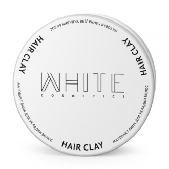 White Cosmetics, Глина для укладки волос, 120 г