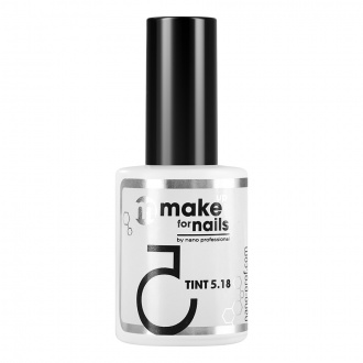 Nano Professional, База Make up for nails Tint 5.18, 15 мл