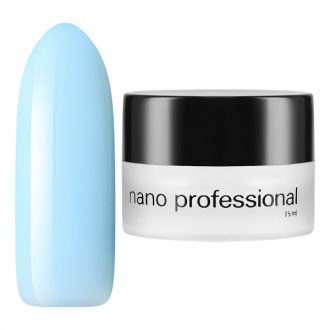 Nano Professional, Гель Pink Milky №6, голубой, 15 мл
