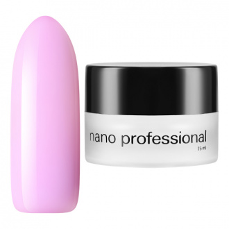 Nano Professional, Гель Pink Milky №7, пурпурный, 15 мл