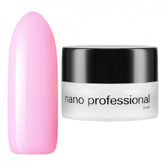 Nano Professional, Гель Pink Milky №8, неоновый розовый, 15 мл