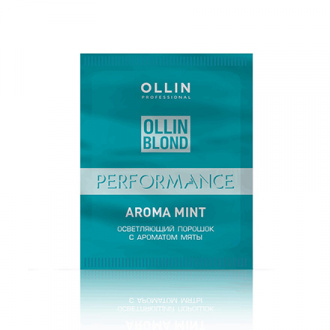 Набор, OLLIN, Осветляющий порошок Blond Performance Aroma Mint, 30 г, 3 шт.