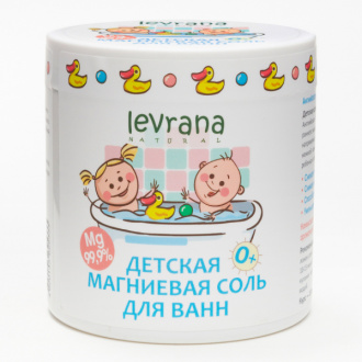 Levrana, Детская соль магниевая для ванн, 500 г