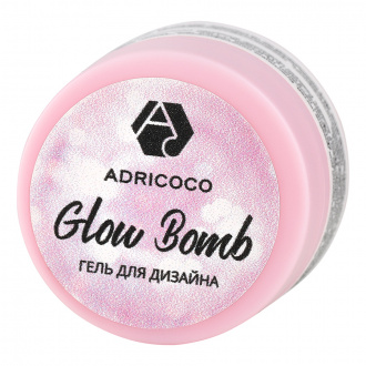 ADRICOCO, Гель для дизайна Glow Bomb №07