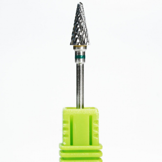 AWIX Professional, Фреза твердосплавная для левшей "Елочка" D=6 мм, зеленая