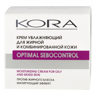 KORA, Крем для лица Optimal Sebocontrol, 50 мл