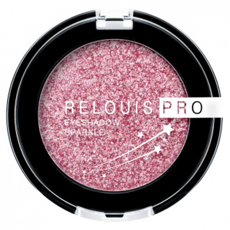Relouis, Тени Pro Eyeshadow Sparkle, тон 03 Candy Pink