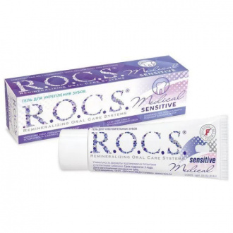 R.O.C.S., Гель для укрепления зубов Medical Minerals Sensitive, 45 мл