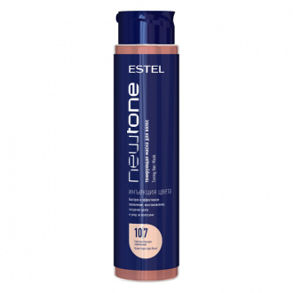 Estel, Тонирующая маска для волос NEWTONE HAUTE COUTURE 10/7 Светлый блондин коричневый (400 мл)