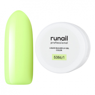 Runail, Цветной жидкий УФ-гель №5386/1, 15 мл