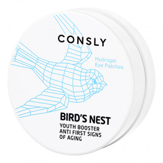 Consly, Гидрогелевые патчи для области вокруг глаз Bird's Nest, 60 шт.