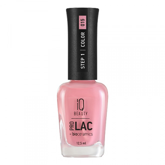 IQ Beauty, Лак для ногтей ProLac + Bioceramics №015 Rose Blush