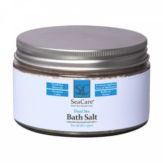 SeaCare, Расслабляющая соль Мертвого моря для ванны с восстанавливающим и успокаивающим эффектом, 300 гр Dead Sea