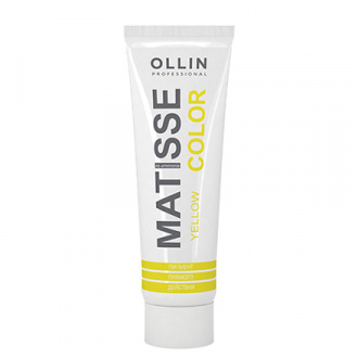 OLLIN, Пигмент для волос прямого действия Matisse Color, желтый (УЦЕНКА)