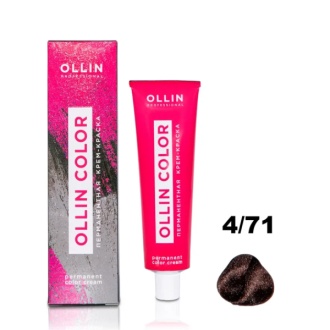 OLLIN, Крем-краска для волос Color 4/71