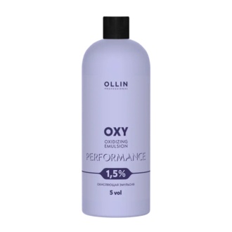 OLLIN, Окисляющая эмульсия Performance Oxy 5 vol/1,5%, 1000 мл