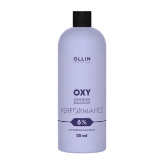 OLLIN, Окисляющая эмульсия Performance Oxy 20 vol/6%, 1000 мл
