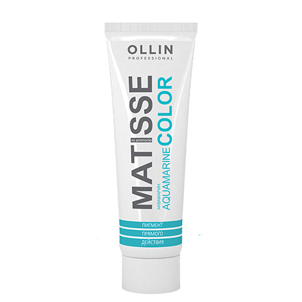 OLLIN, Пигмент для волос прямого действия Matisse Color, аквамарин