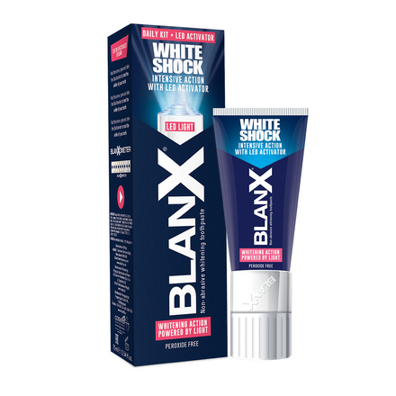 BlanX, Отбеливающий комплекс для зубов White Shock Protect LED, 50 мл
