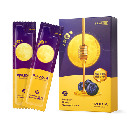 Frudia, Ночная маска для лица Blueberry Honey, 20x5 мл