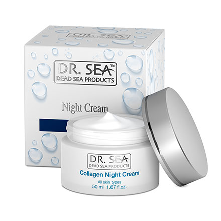 DR. SEA, Ночной крем для лица Collagen, 50 мл
