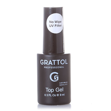 Grattol, Топ No Wipe UV Filter, 9 мл
