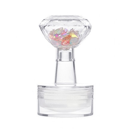 Born Pretty, Набор для стемпинг-дизайна Translucent Crystal, Clear