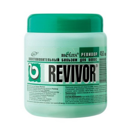 Белита, Восстановительный бальзам для волос Revivor, 450 мл