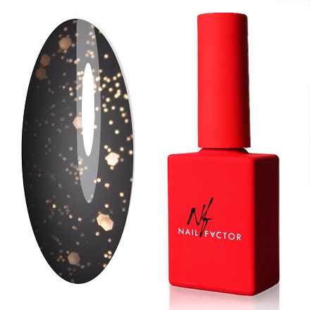 Nail Factor, Топ Party Gold, глянцевый, 11 мл