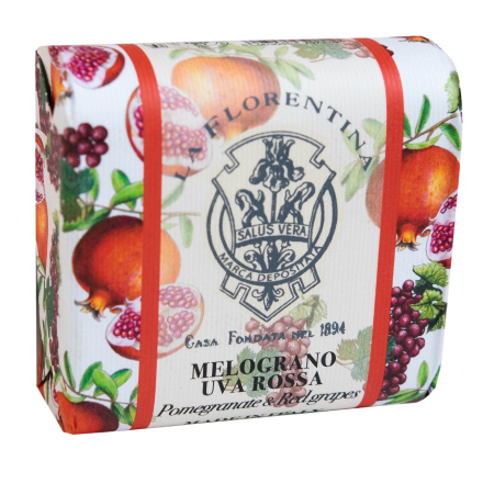 La Florentina, Мыло Pomegranate & Red Grape, 106 г