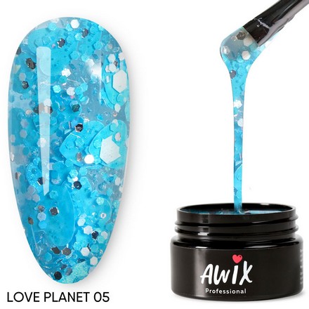 AWIX Professional, Гель-лак Love Planet №05