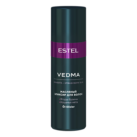 Estel, Масляный эликсир для волос Vedma, 50 мл