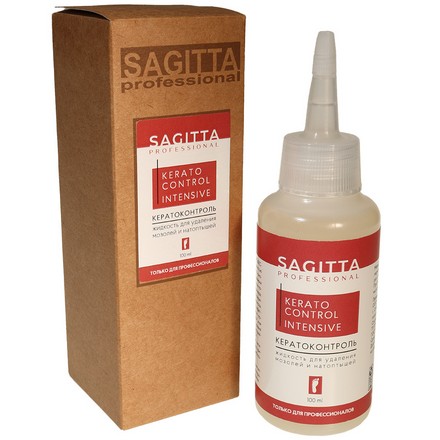 Sagitta, Жидкость для удаления мозолей и натоптышей Intensive, 100 мл