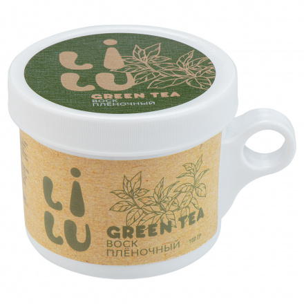 LILU, Пленочный воск Green Tea, для СВЧ, 100 г