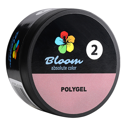 Bloom, Полигель №2, натурально-розовый, 30 мл